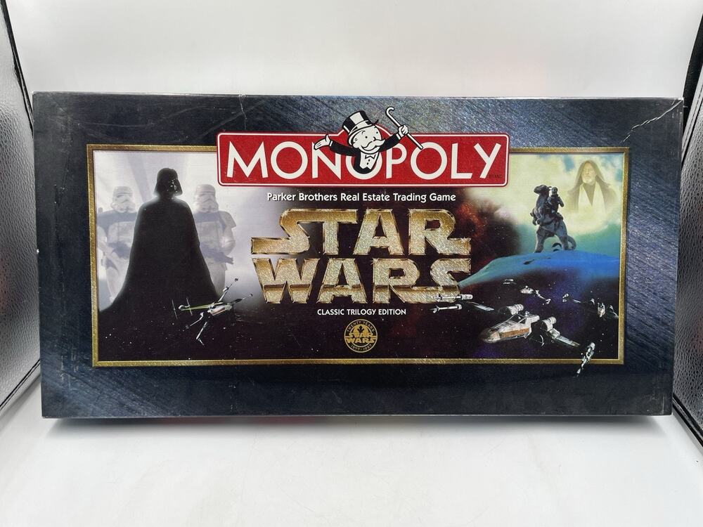 Monopoly Star Wars Classic Trilogy Edition 1997 Parker Brothers